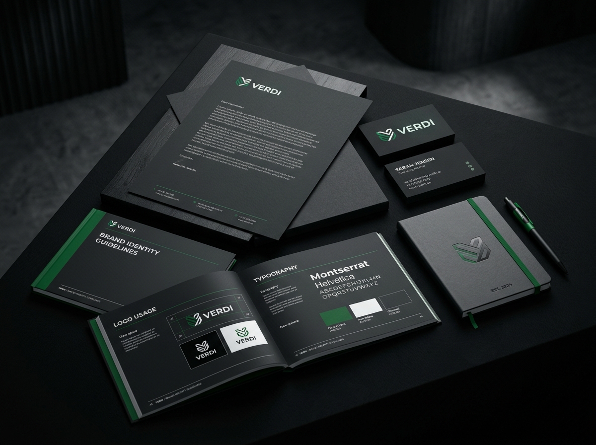 Verdi — Complete brand identity